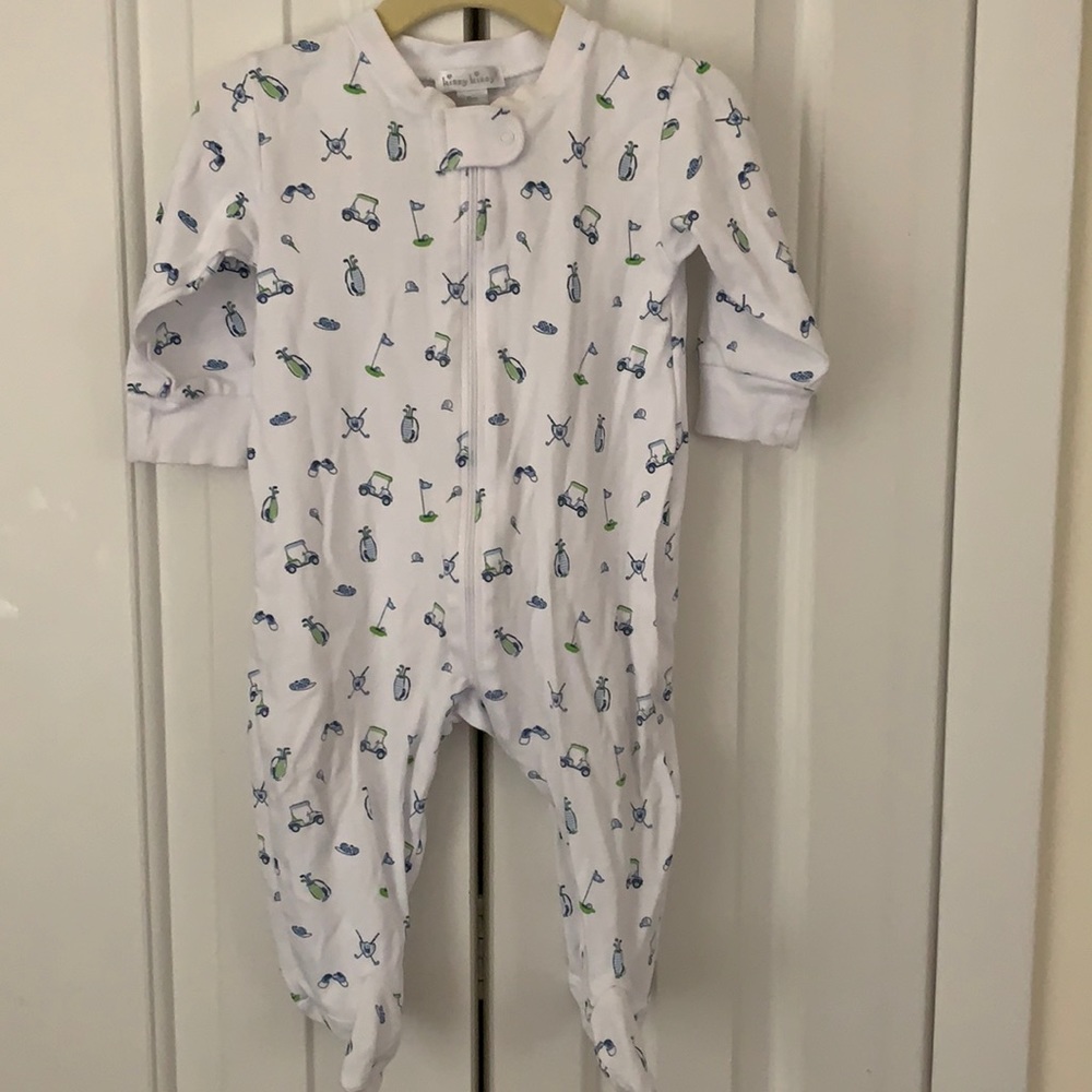 Kissy kissy 9 month zipper one piece